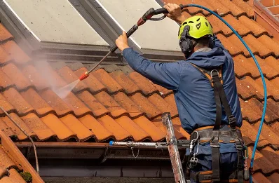 Démoussage et hydrofuge de toiture à Capdrot